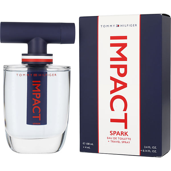 Tommy Hilfiger Impact Spark Eau De Toilette Spray 3.4 oz &amp; Eau De Toilette 0.13 oz Mini - Үнэртэй ус