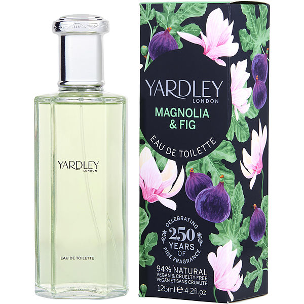 Yardley Magnolia & Fig Eau De Toilette Spray 4.2 oz - Үнэртэй ус