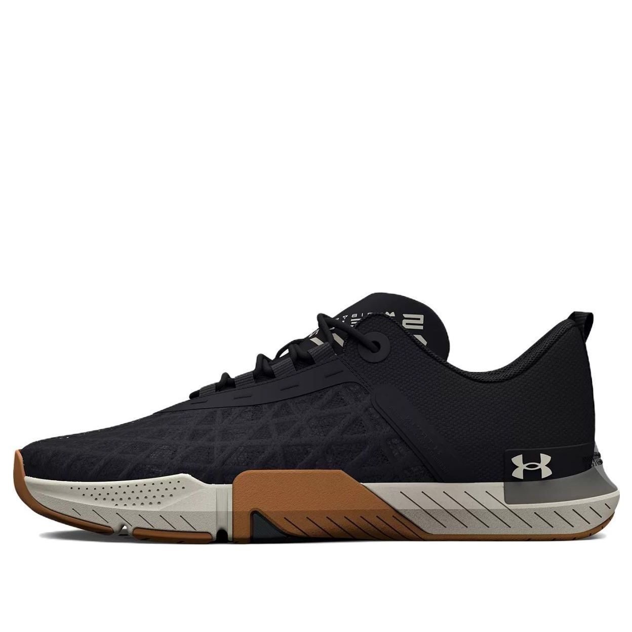(WMNS) Under Armour TriBase Reign 5 'Black Ivory Gum' 3026022-001