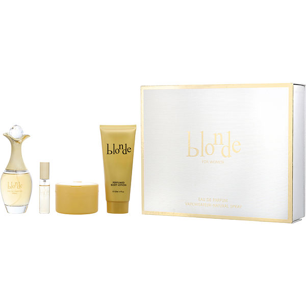 Cybele Leroy Blonde Eau De Parfum 3.4 oz Spray & Powder 1.75 oz & Body Lotion 4 oz & Eau De Parfum Spray Mini 0.50 oz - Үнэртэй ус