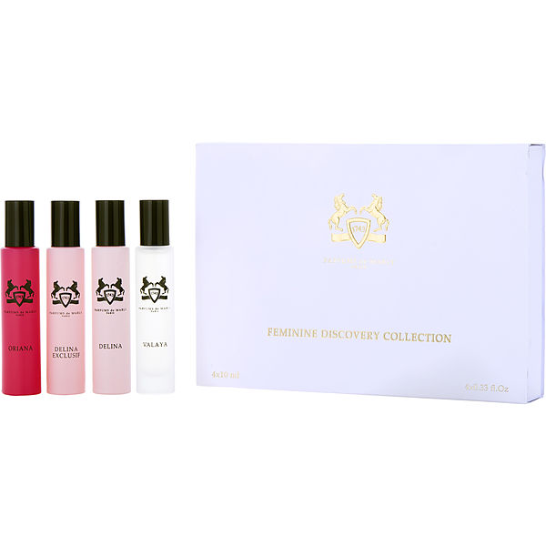 Parfums De Marly Variety 4 Piece Variety With Delina &amp; Delina Exclusif &amp; Oriana &amp; Valaya And All Are Eau De Parfum Spray 0.33 oz Mini - Үнэртэй ус