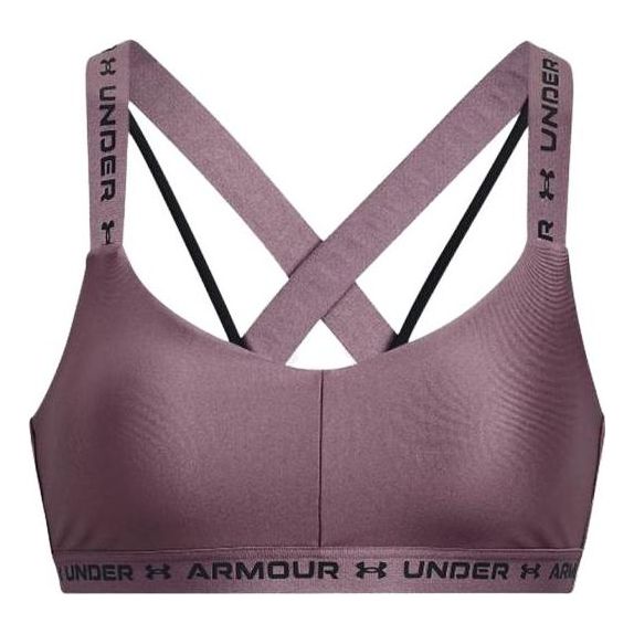 (WMNS) Under Armour Crossback Low Sports Bra 'Purple' 1361033-500