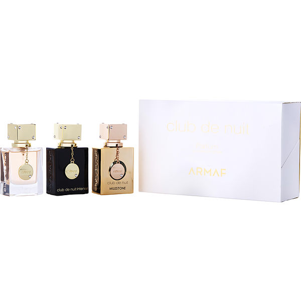 Armaf Variety 3 Piece Variety With Club De Nuit Intense & Club De Nuit & Club De Nuit Milestone And All Are Eau De Parfum Spray 1 oz - Үнэртэй ус