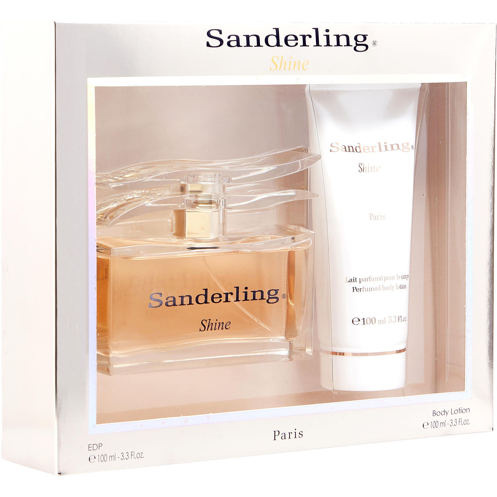 Yves De Sistelle Sanderling Shine Eau De Parfum Spray 3.3 oz & Body Lotion 3.3 oz - Үнэртэй ус