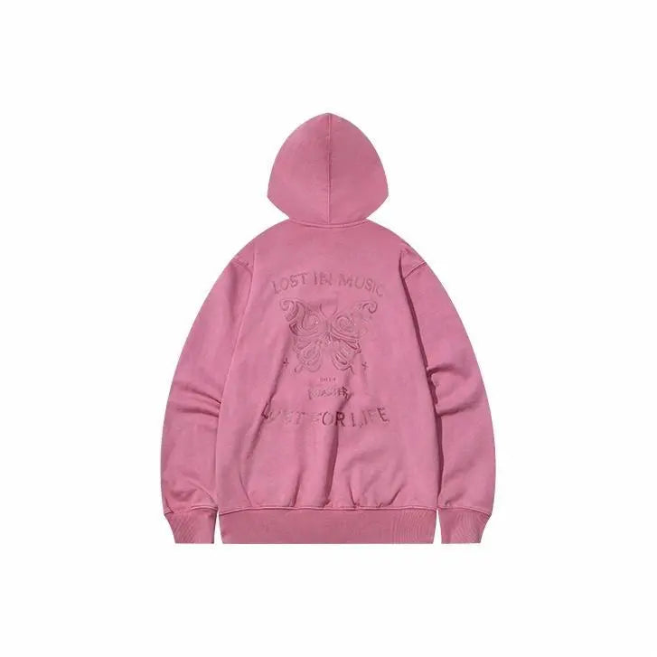 Beaster Pink Butterfly Hoodie