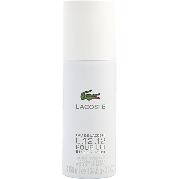Lacoste L.12.12 Blanc Pure Deodorant Spray 3.6 oz - Үнэртэй ус