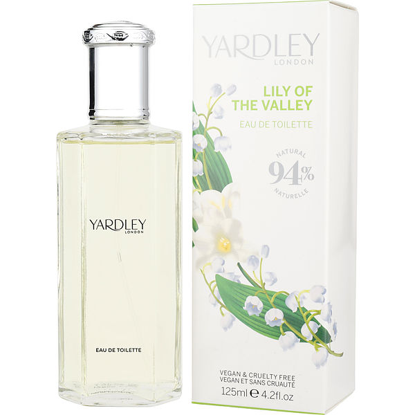 Yardley Lily Of The Valley Eau De Toilette Spray (New Packaging) 4.2 oz - Үнэртэй ус