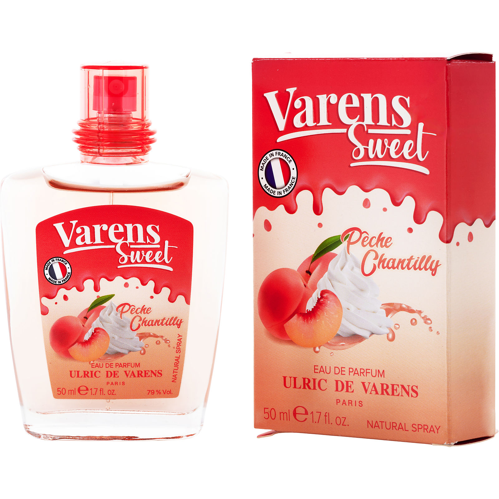 Ulric De Varens Sweet Peche Chantilly Eau De Parfum Spray 1.7 oz - Үнэртэй ус