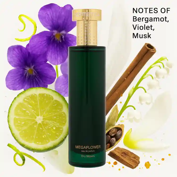Hermetica Dry Waters Megaflower - Үнэртэй ус