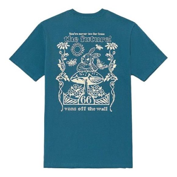 (WMNS) Vans Too Far From The Future T-shirt 'blue' VN0008ZM993