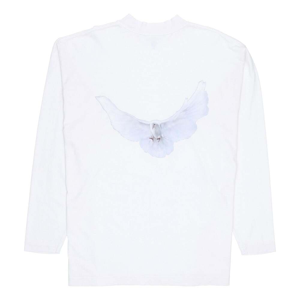 Yeezy Gap Engineered by Balenciaga SS22 Dove Long Sleeves T-shirt 'White' YEEZY-SS22-019
