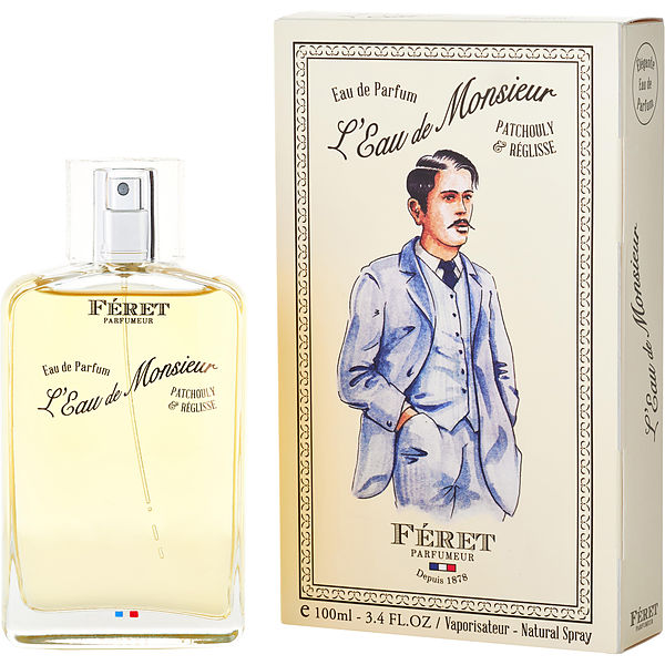 Feret Parfumeur Feret L'Eau De Monsieur Eau De Parfum Spray 3.4 oz - Үнэртэй ус