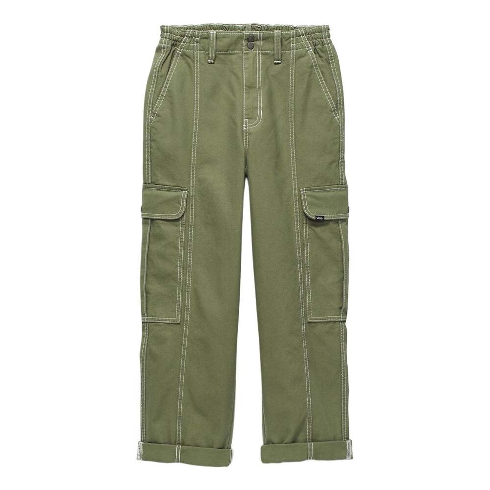 (WMNS) Vans Sidewalk Pants 'Olivine' VN000GWNAMB