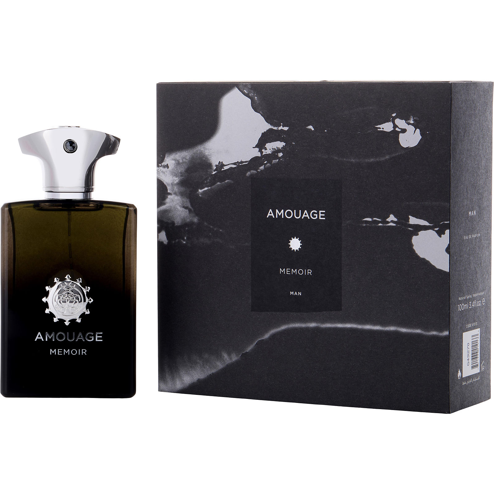 Amouage Memoir Eau De Parfum Spray 3.4 oz (New Packaging) - Үнэртэй ус