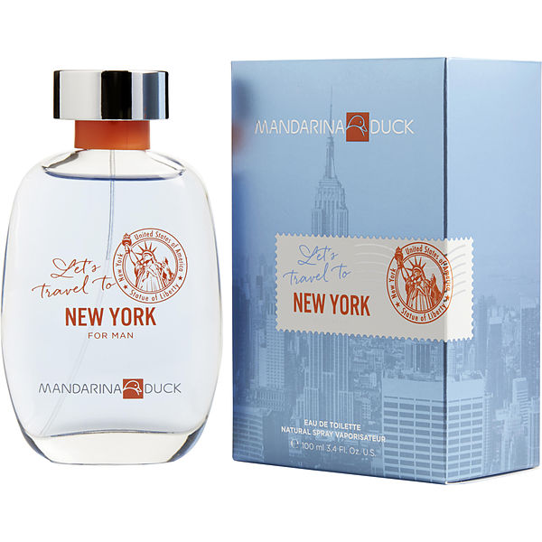 Mandarina Duck Let's Travel To New York Eau De Toilette Spray 3.4 oz - Үнэртэй ус