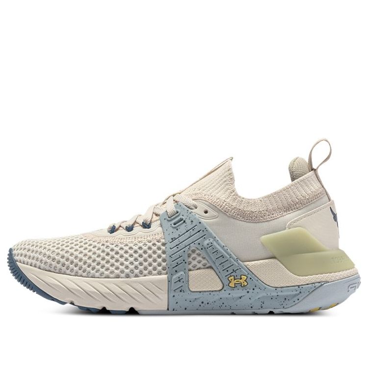 (WMNS) Under Armour Project Rock 4 'Stone Breaker Blue' 3026445-100