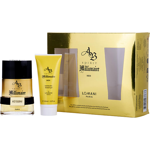 Lomani Ab Spirit Millionaire Eau De Parfum Spray 3.3 oz & Shower Gel 3.3 oz - Үнэртэй ус