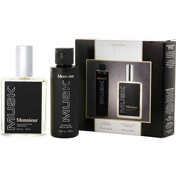Dana Monsieur Musk Eau De Toilette Spray 4 oz &amp; Shower Gel 4 oz - Үнэртэй ус