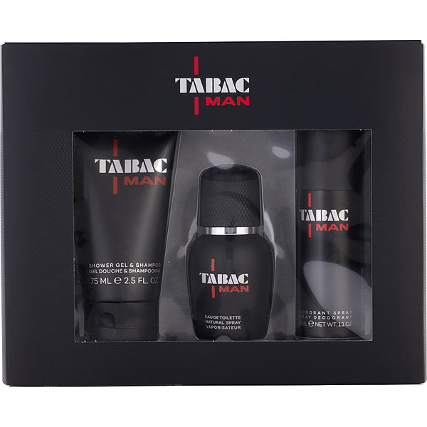 Maurer & Wirtz Tabac Man Eau De Toilette Spray 1 oz & Shower Gel 2.5 oz & Deodorant Spray 1.7 oz - Үнэртэй ус