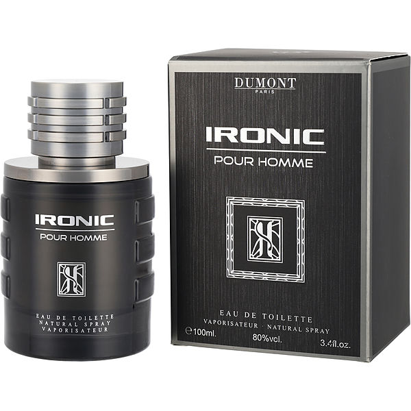 Dumont Paris Ironic Pour Homme Eau De Toilette Spray 3.4 oz - Үнэртэй ус
