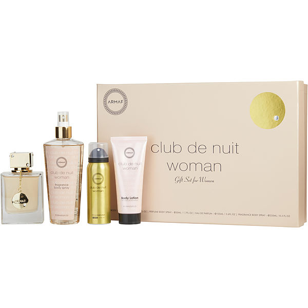 Armaf Club De Nuit Eau De Parfum Spray 3.6 oz &amp; Body Spray 1.7 oz &amp; Body Lotion 3.4 oz &amp; Fragrance Body Spray 8.4 oz - Үнэртэй ус