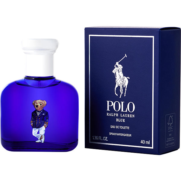 Ralph Lauren Polo Blue Bear Eau De Toilette Spray (Limited Edition) 1.3 oz - Үнэртэй ус