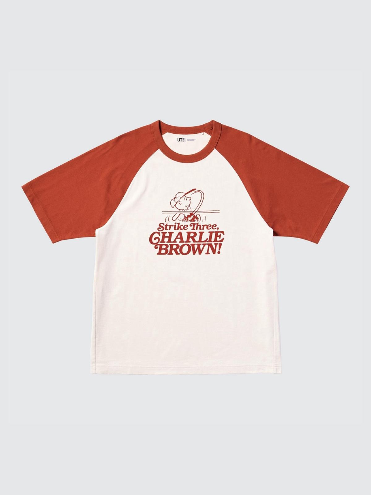 UT PEANUTS Snoopy принттэй богино ханцуйт футболк