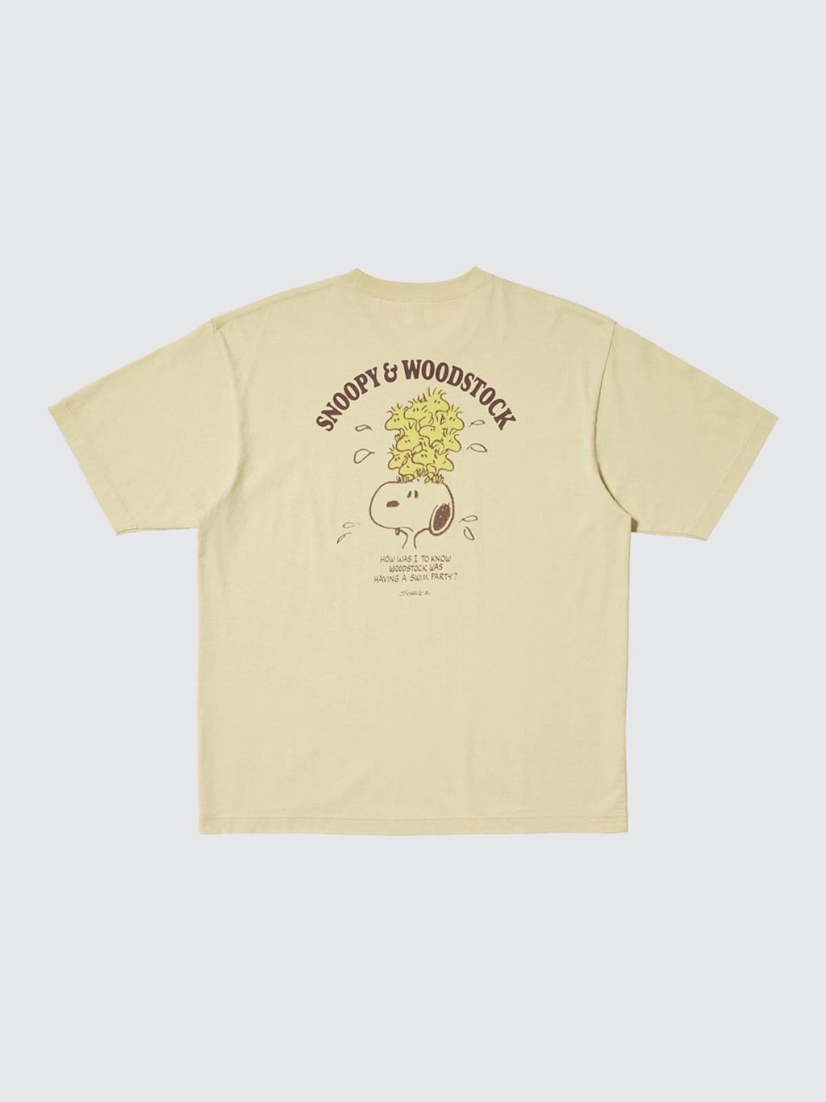 UT PEANUTS принттэй богино ханцуйт футболк