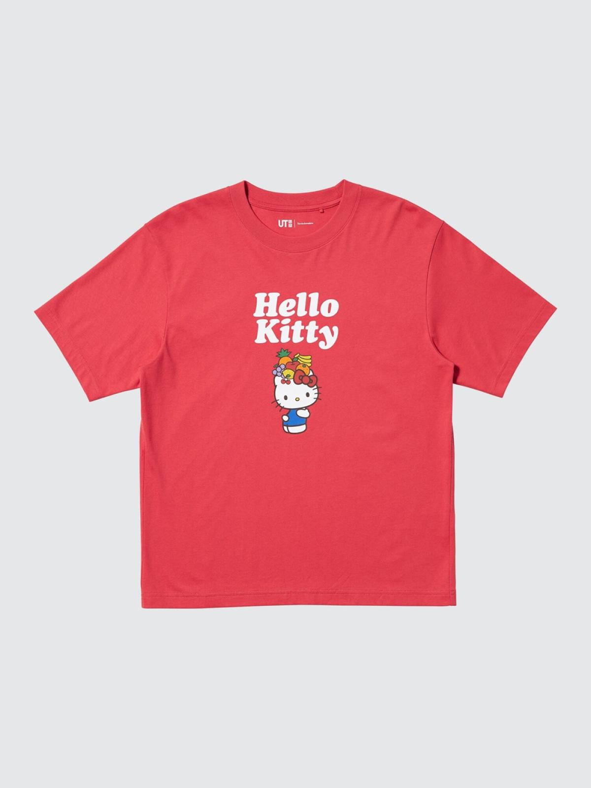 UT SANRIO принттэй богино ханцуйт футболк