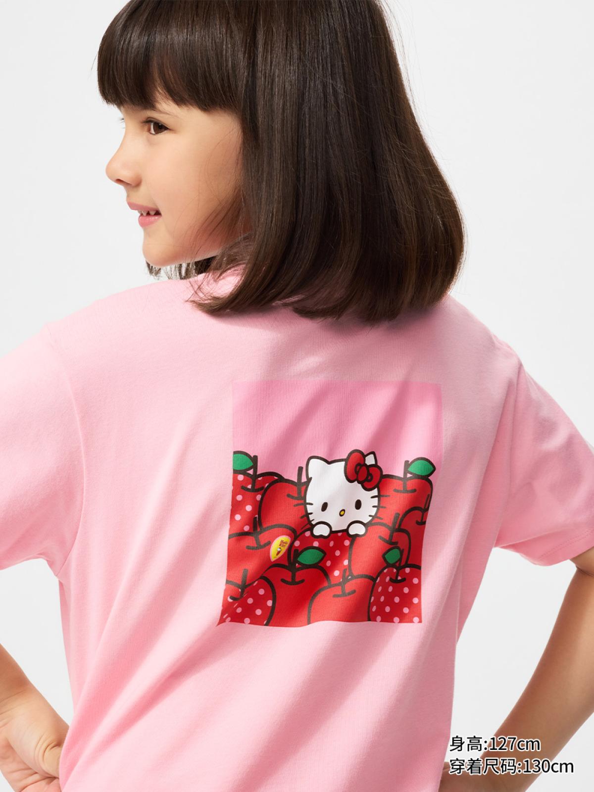 UT SANRIO принттэй богино ханцуйт футболк