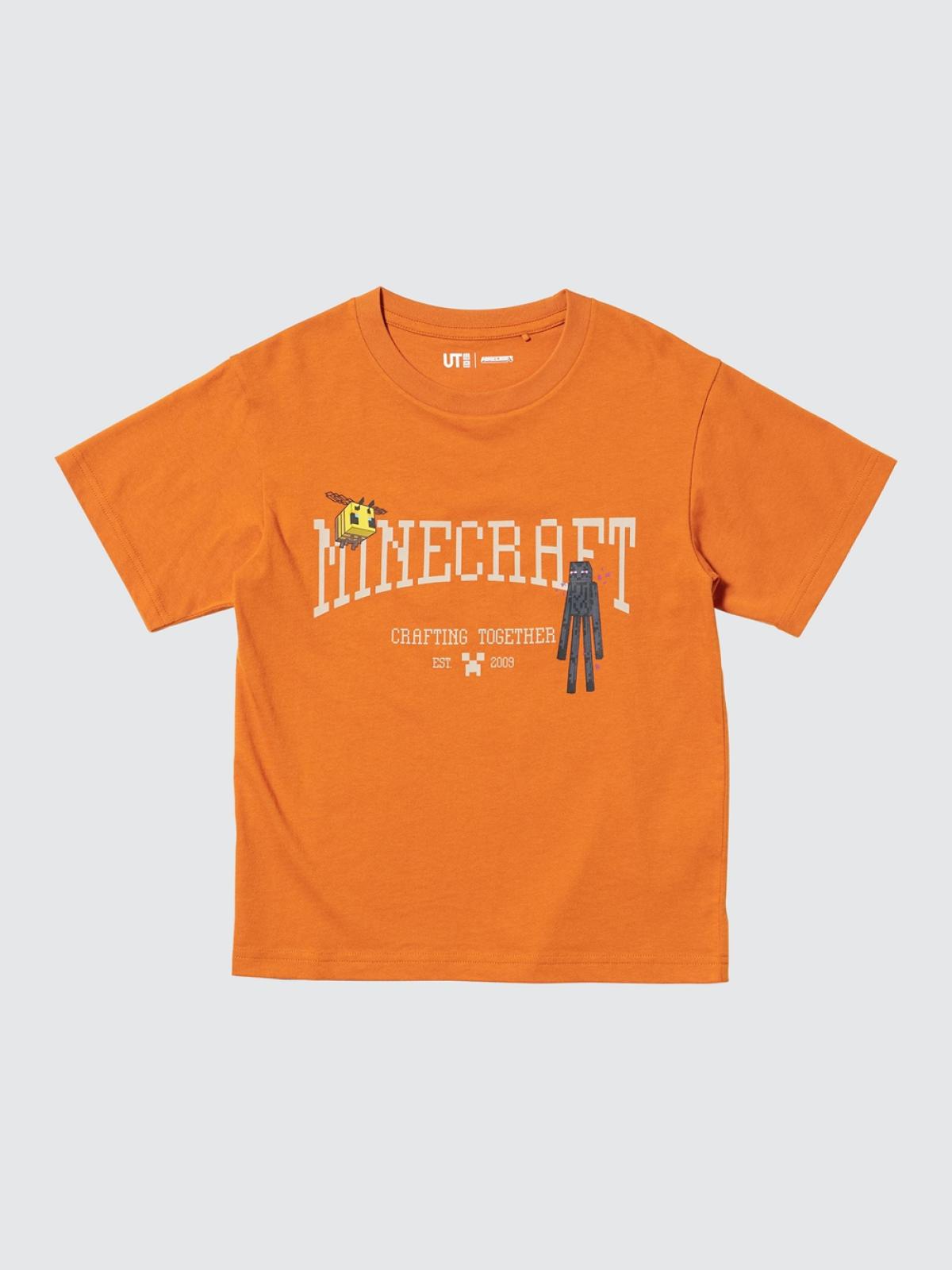 UT Minecraft принттэй богино ханцуйт футболк