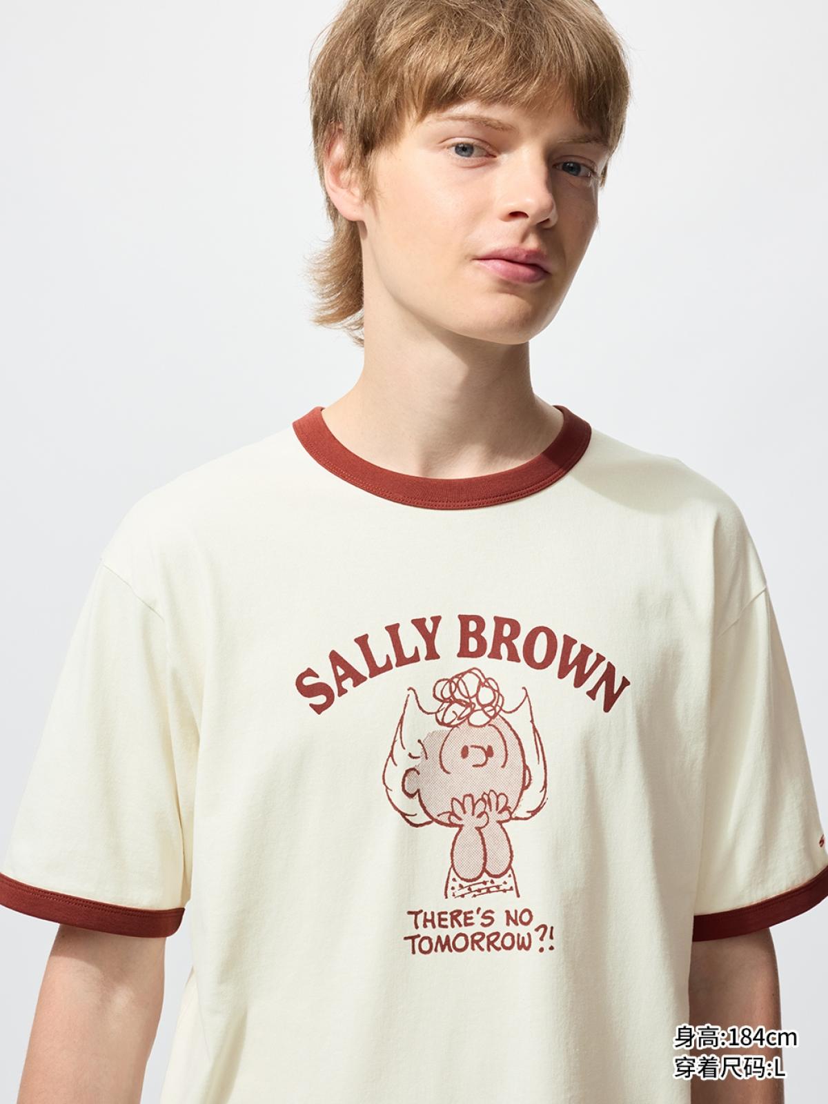UT PEANUTS принттэй богино ханцуйт футболк