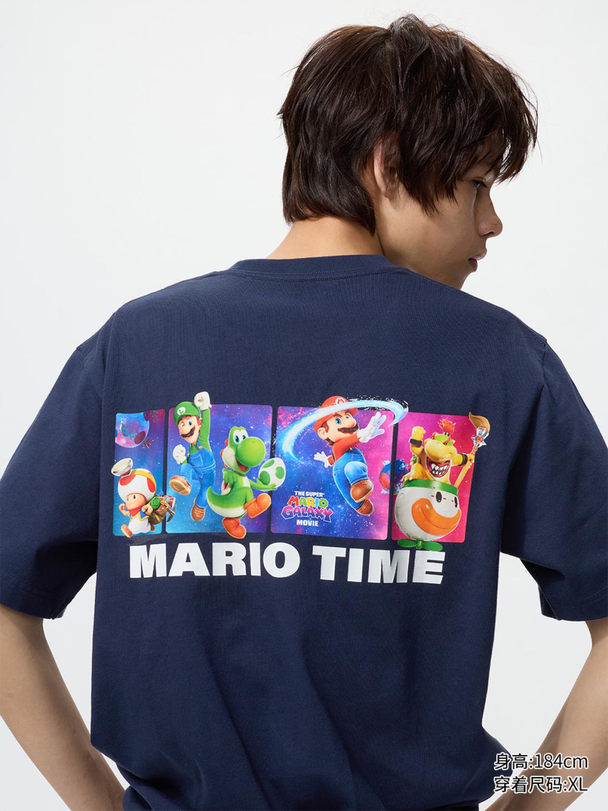 UT Mario Movie принттэй богино ханцуйт футболк