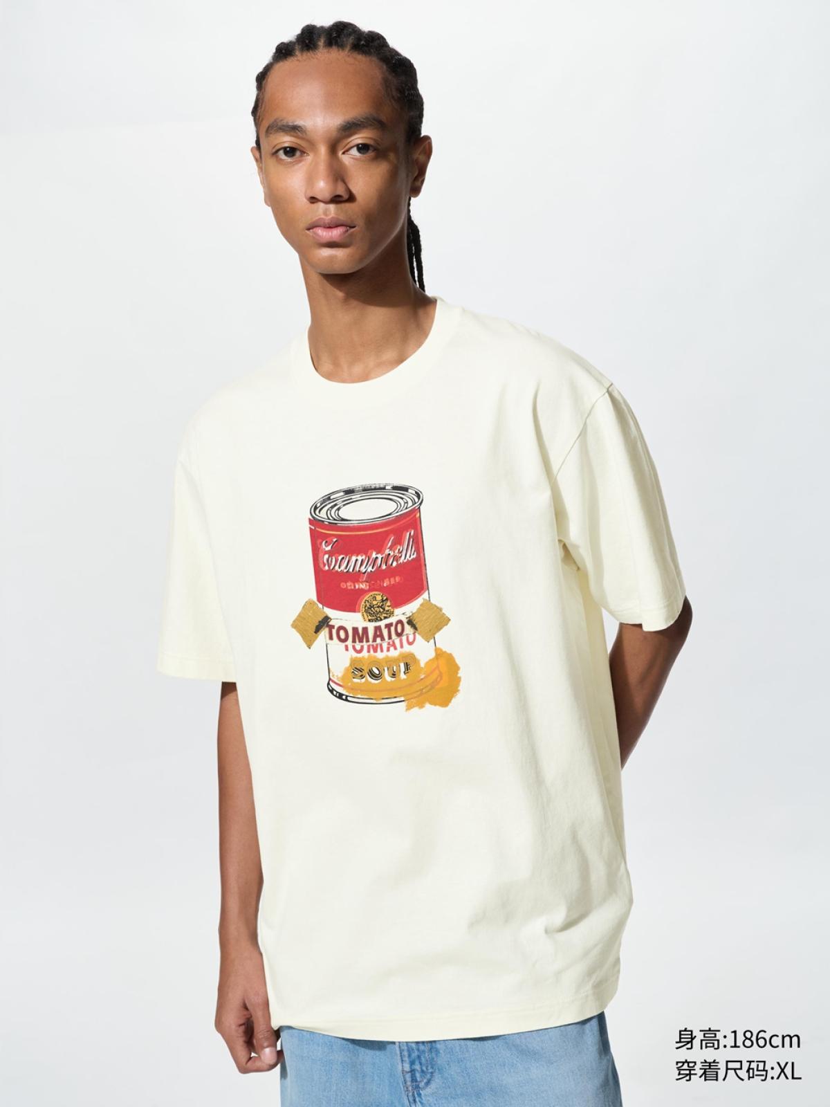 UT Andy Warhol принттэй богино ханцуйт футболк