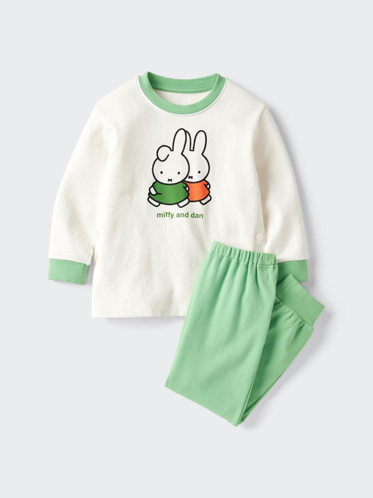 UT miffy зурагт номын унтлагын хувцас / урт ханцуйт