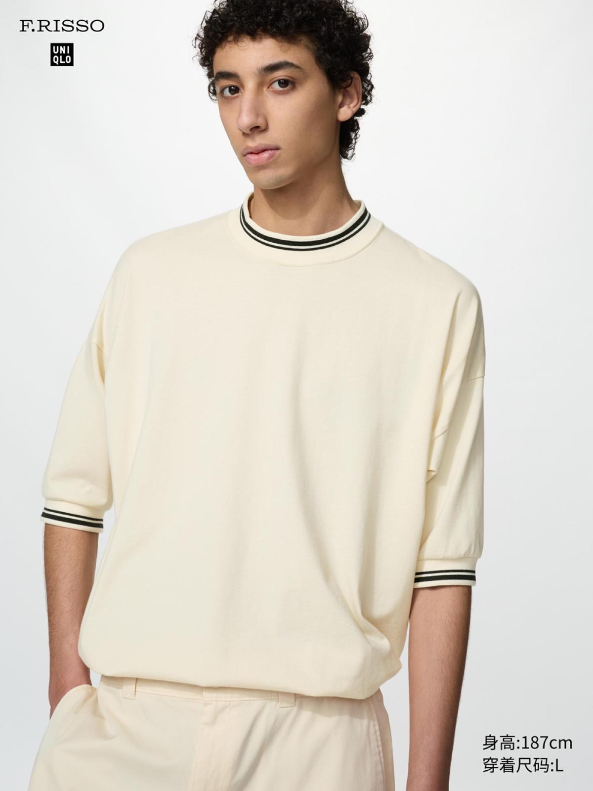 SUPIMA COTTON футболк (богино ханцуйт)
